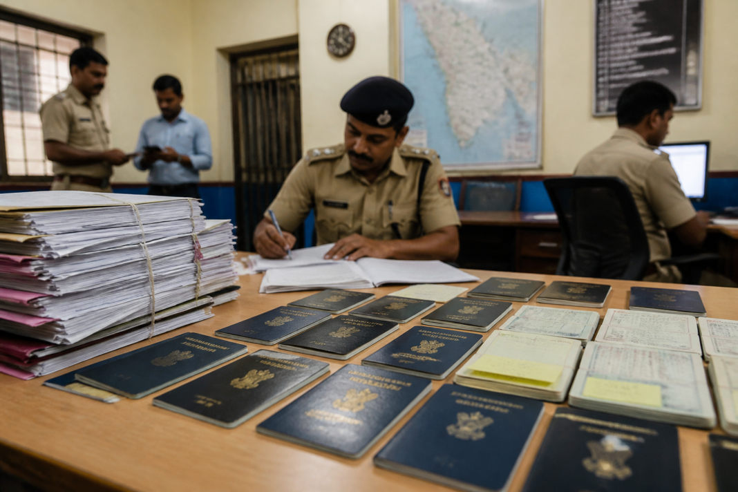 Mumbai Police investigation into an alleged overseas employment fraud in Pydhonie