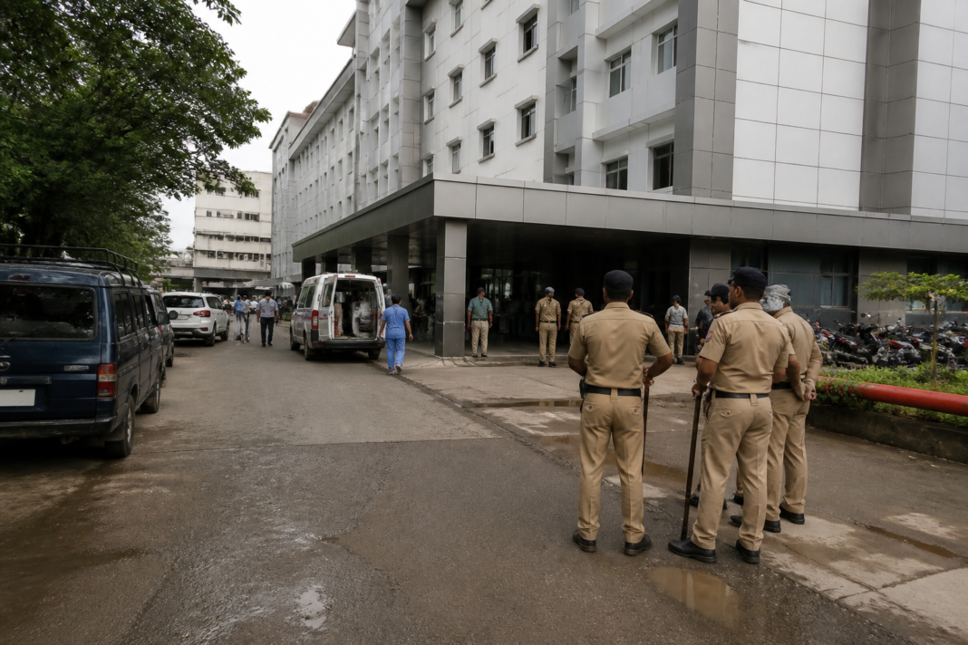 Palghar hospital case involving a police investigation and High Court scrutiny