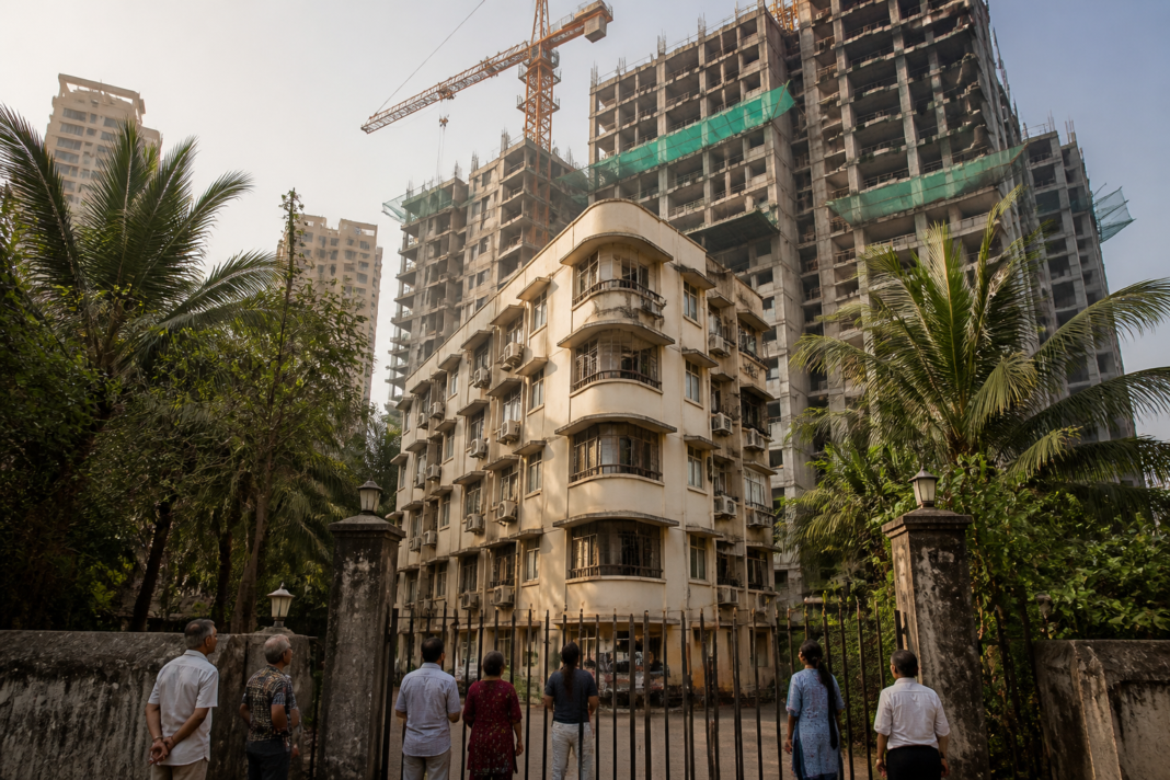 Redevelopment tax rules affecting a Mumbai cooperative housing society