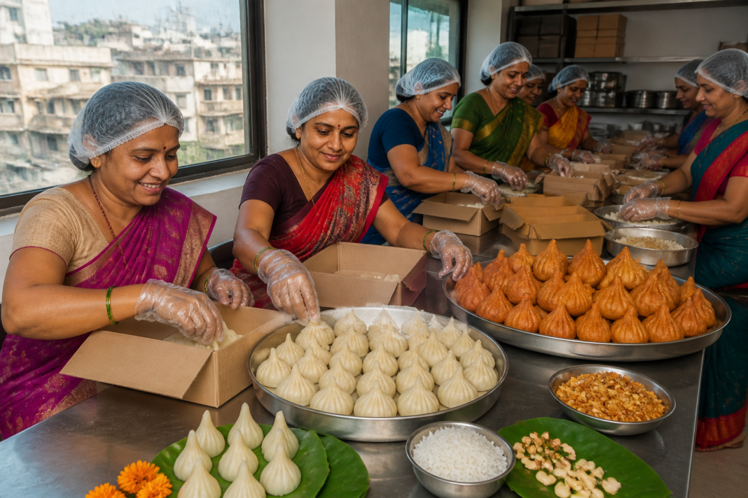 BMC Modak Mahotsav 2026 modaks prepared by women’s self-help groups in Mumbai