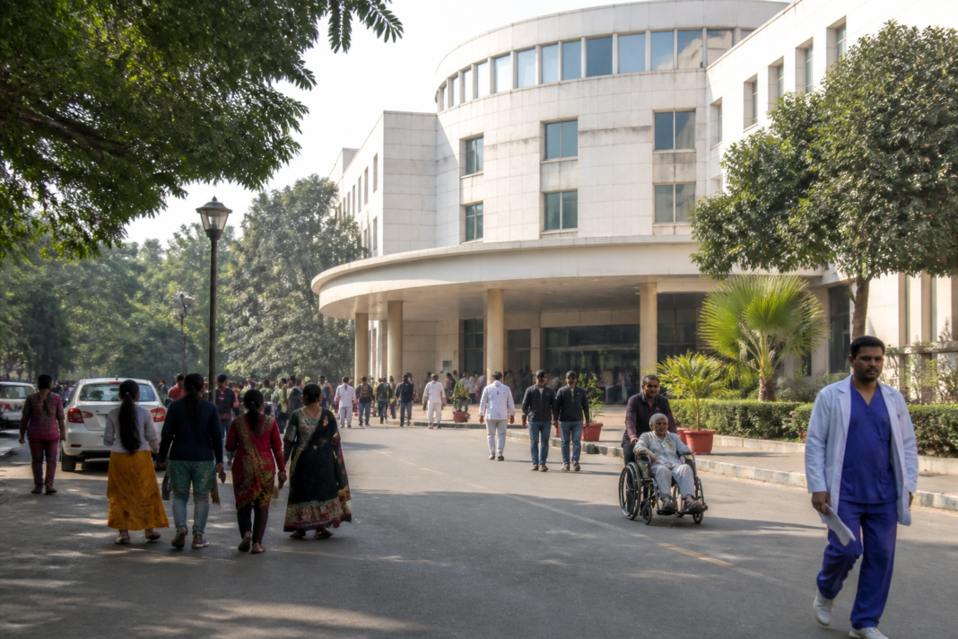 Bala Sahib Hospital in Delhi, representing affordable chemotherapy services for cancer patients