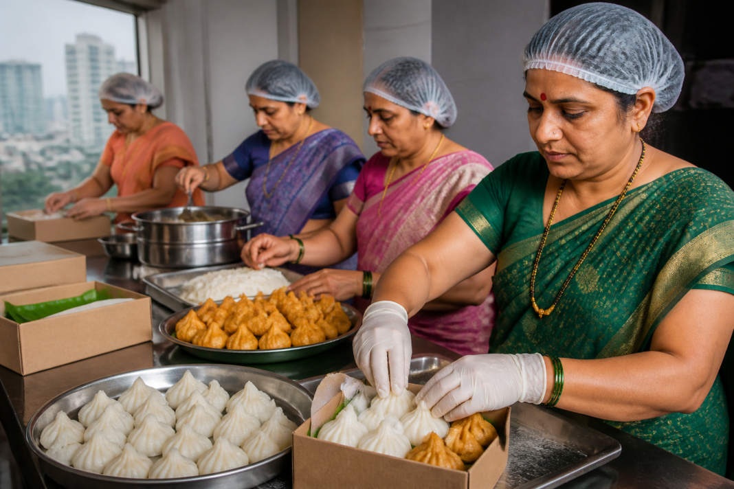 BMC Modak Mahotsav 2026 modaks prepared by Mumbai women’s self-help groups