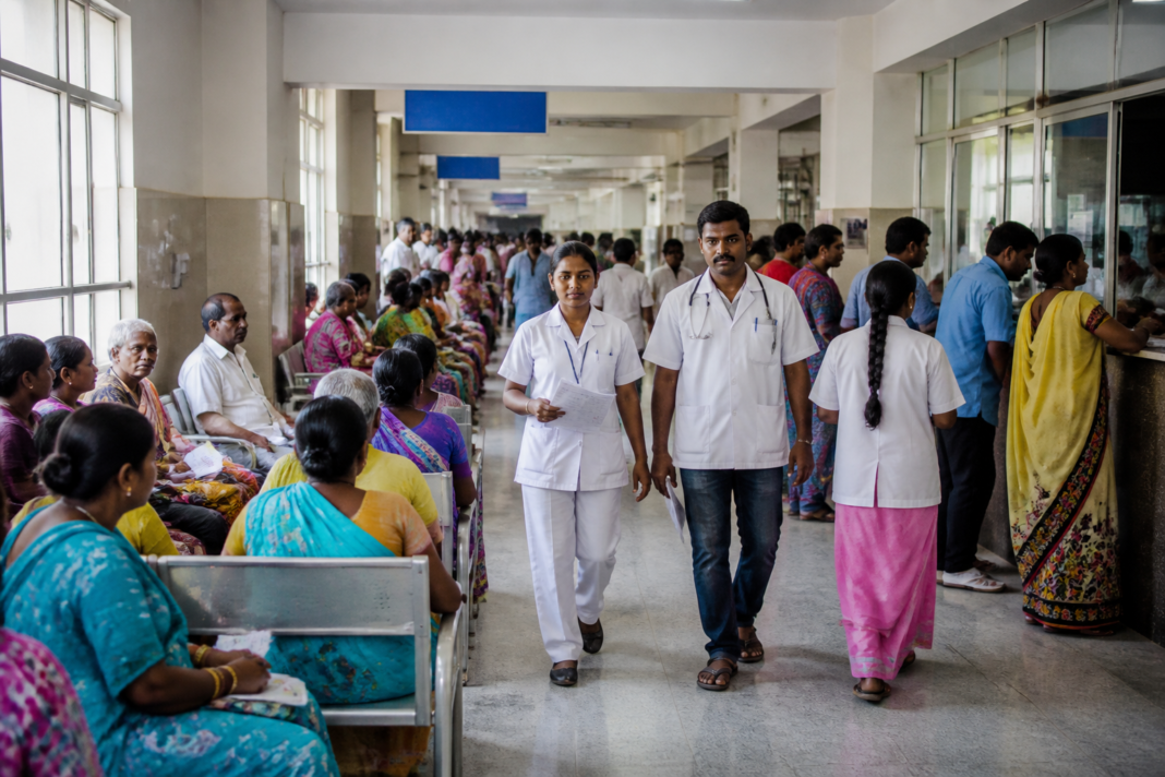 Telangana doctor vacancies at a government hospital serving district patients