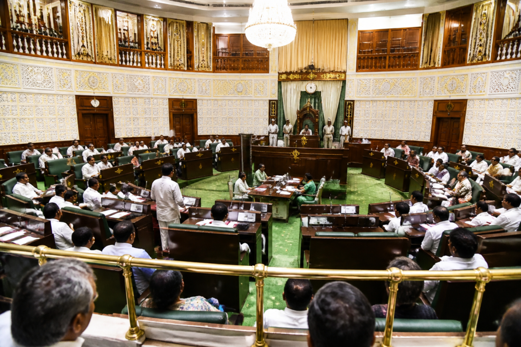 Telangana Section 22A land records dispute discussed in the state Assembly