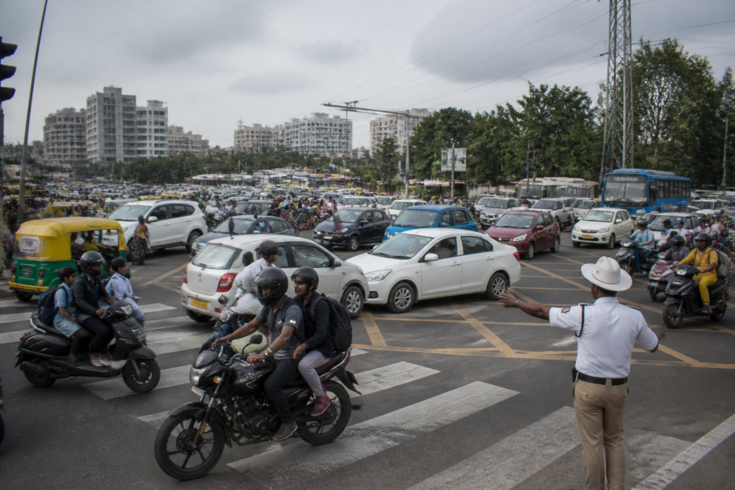 Bellahalli traffic jams at a busy Bengaluru junction during peak hours