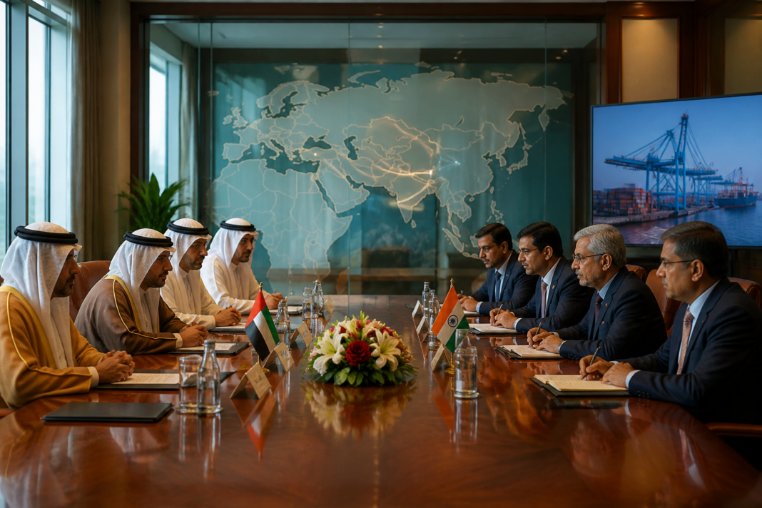 India-UAE officials discuss IMEC connectivity and strategic infrastructure