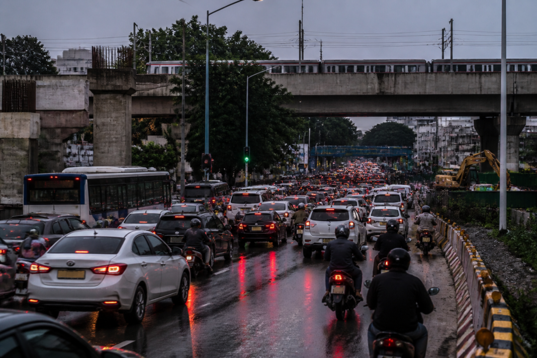 Bengaluru flyovers proposed at congested junctions as traffic builds on a busy city road