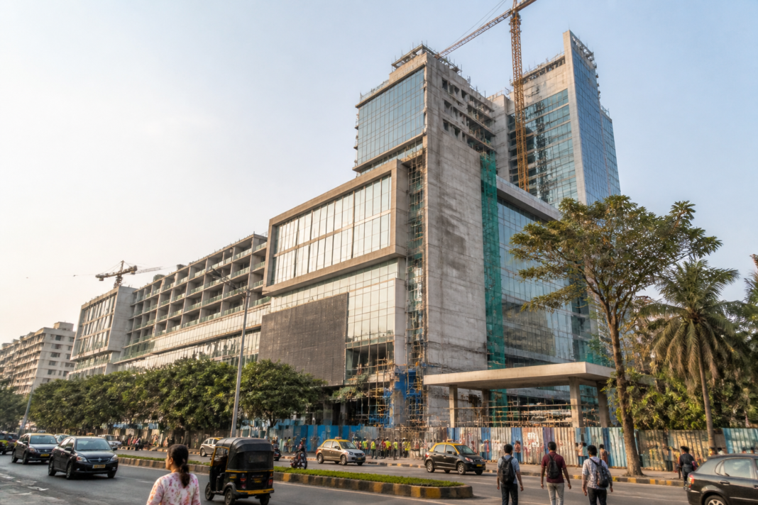 Manipal Hospitals expansion represented by a modern hospital facility in Mumbai