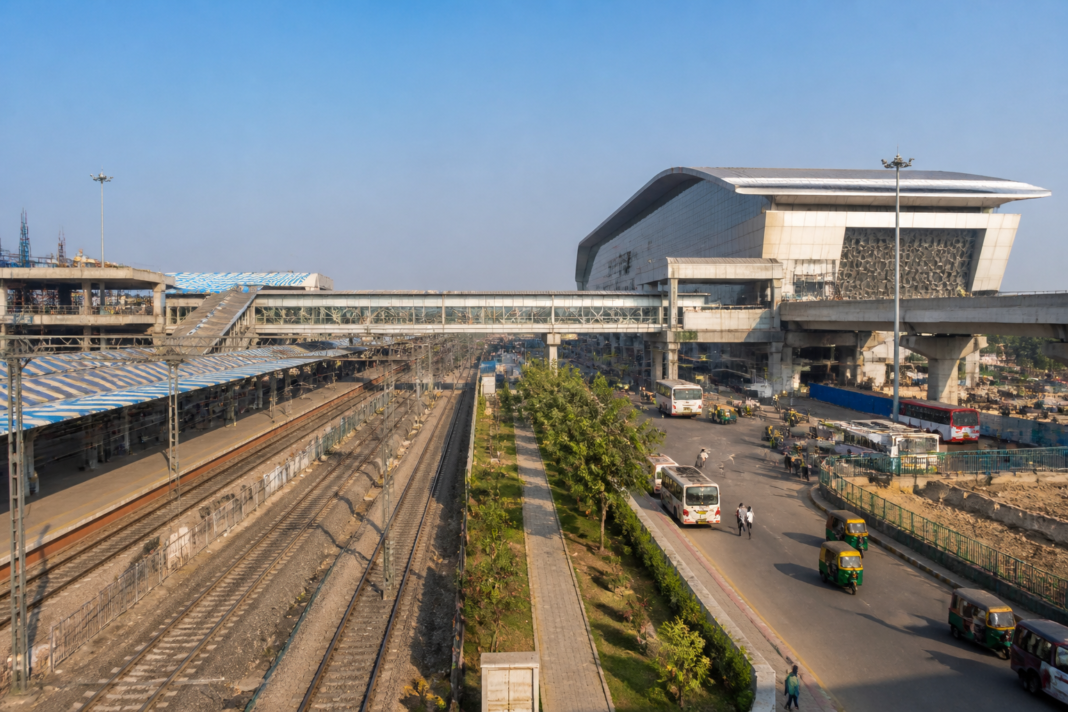 Vadodara bullet train station planned beside the existing railway station and city transport links