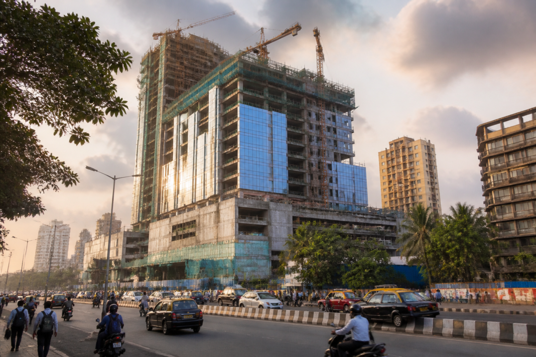 Manipal Hospitals expansion represented by a modern hospital building in Mumbai