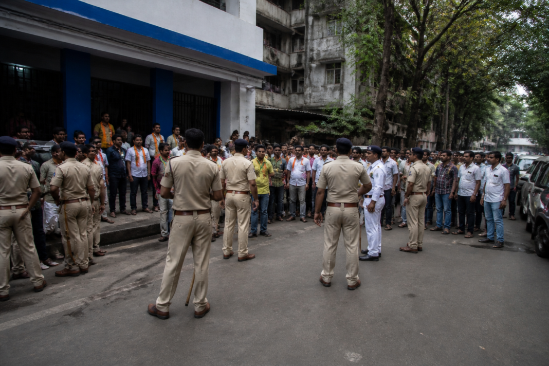 Kolkata Police station linked to the Bageshwar Baba photo burning case