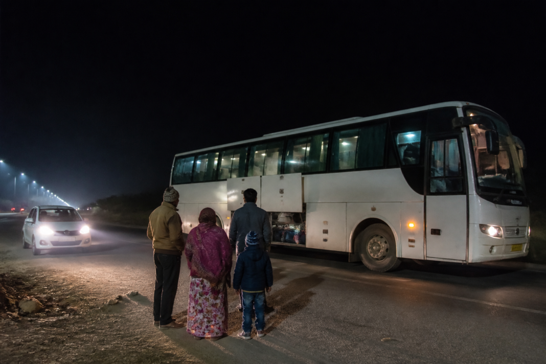 Consumer commission bus passenger case involving a sleeper bus and stranded travellers near Narnaul