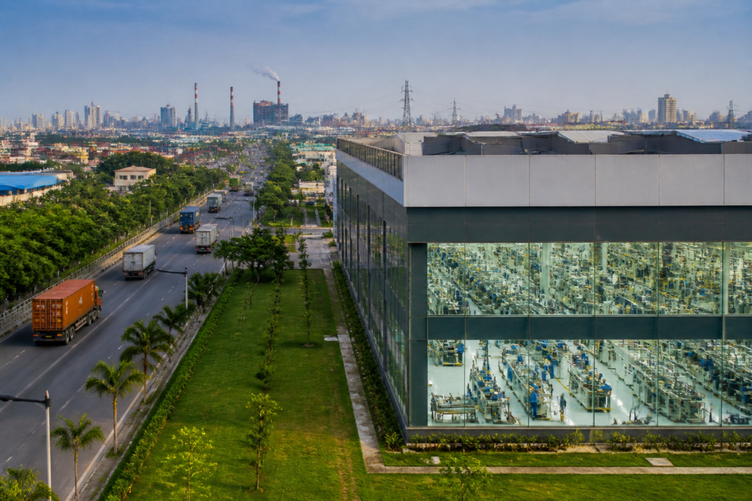 Tamil Nadu industrial policy and advanced manufacturing facilities near Chennai