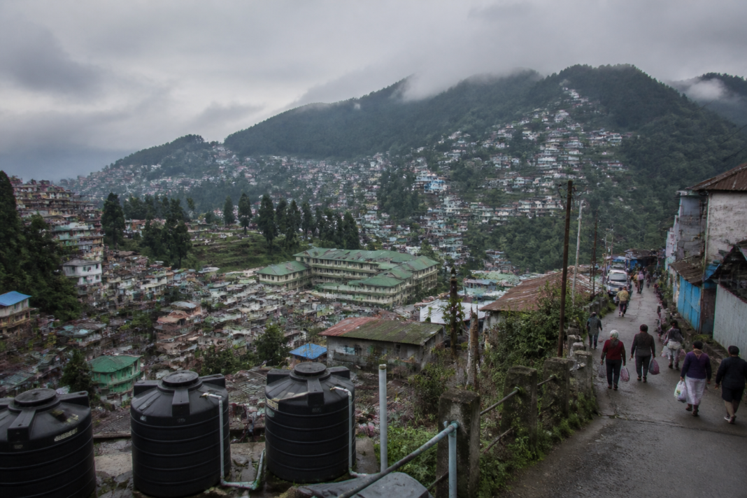 Darjeeling hills and settlements linked to the debate over hill issues and territorial autonomy
