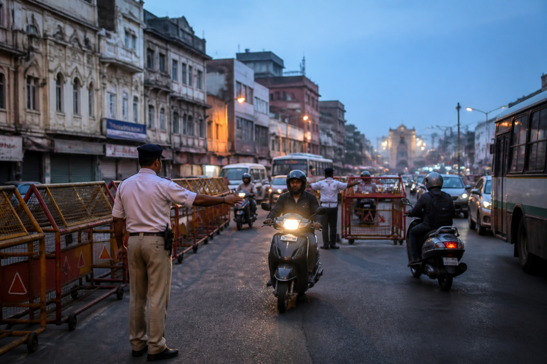 Pune traffic diversions on central roads during the Atharvashirsha event