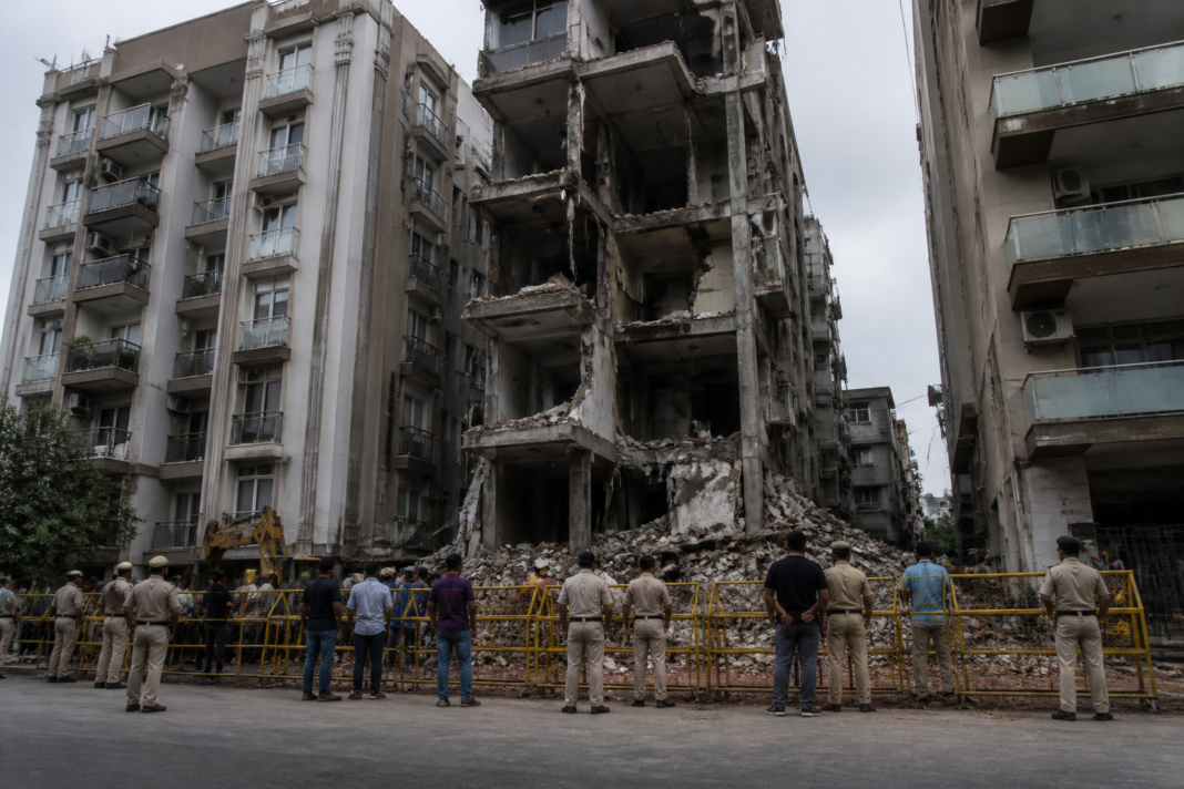 Satya Niketan PG collapse case linked to a Delhi building safety investigation