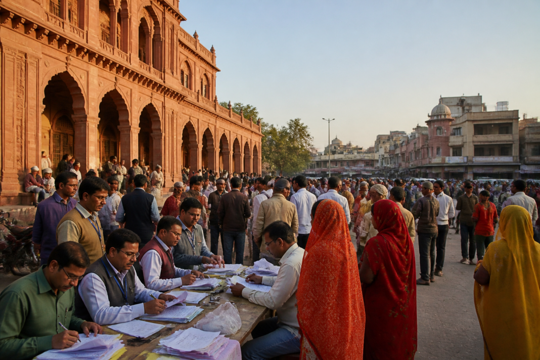 Rajasthan civic polls results and municipal governance in an urban election setting