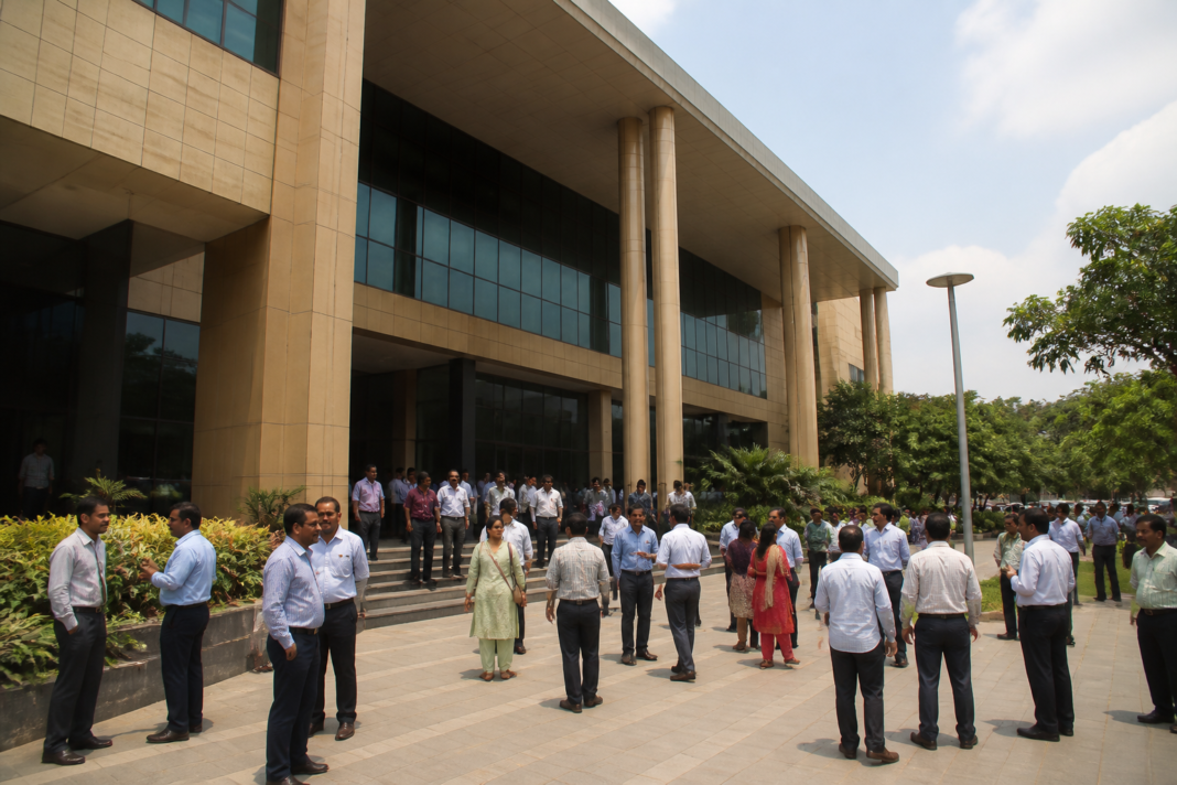 CIDCO employee promotions announced at CIDCO Bhavan in Belapur, Navi Mumbai