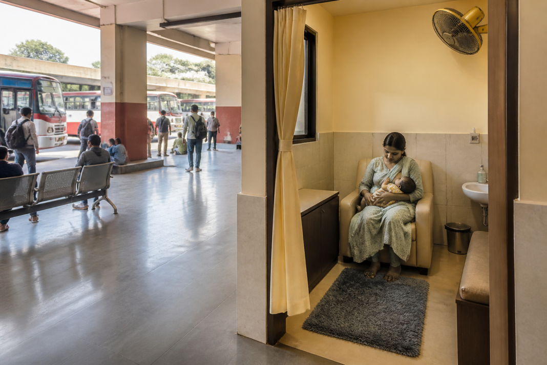 Hirkani Rooms planned for mothers at Maharashtra ST bus stands