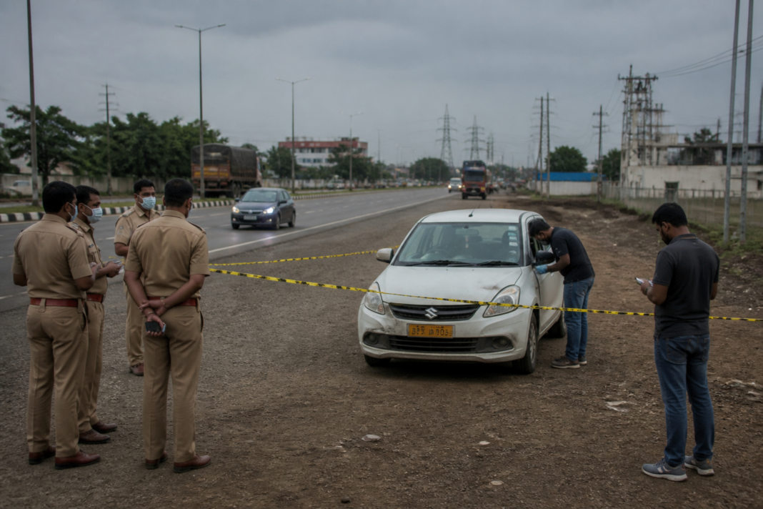 Police investigation into the Begumpet cab driver murder in Hyderabad