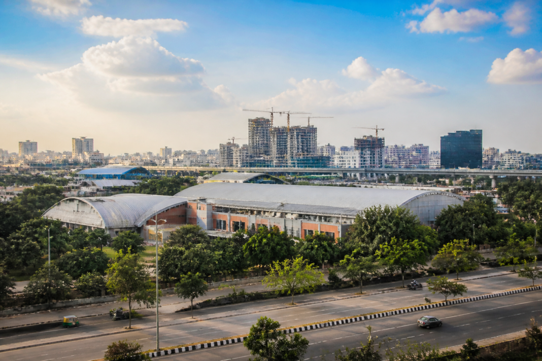 Whitefield exhibition centre site and surrounding Bengaluru commercial infrastructure