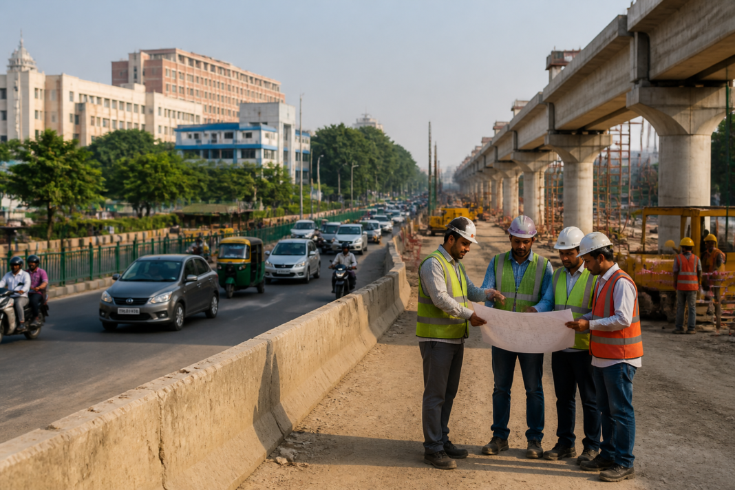 Delhi borrowing announcement linked to infrastructure projects and capital expenditure