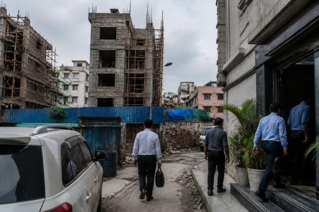 Enforcement Directorate investigation linked to an illegal construction case in Kolkata