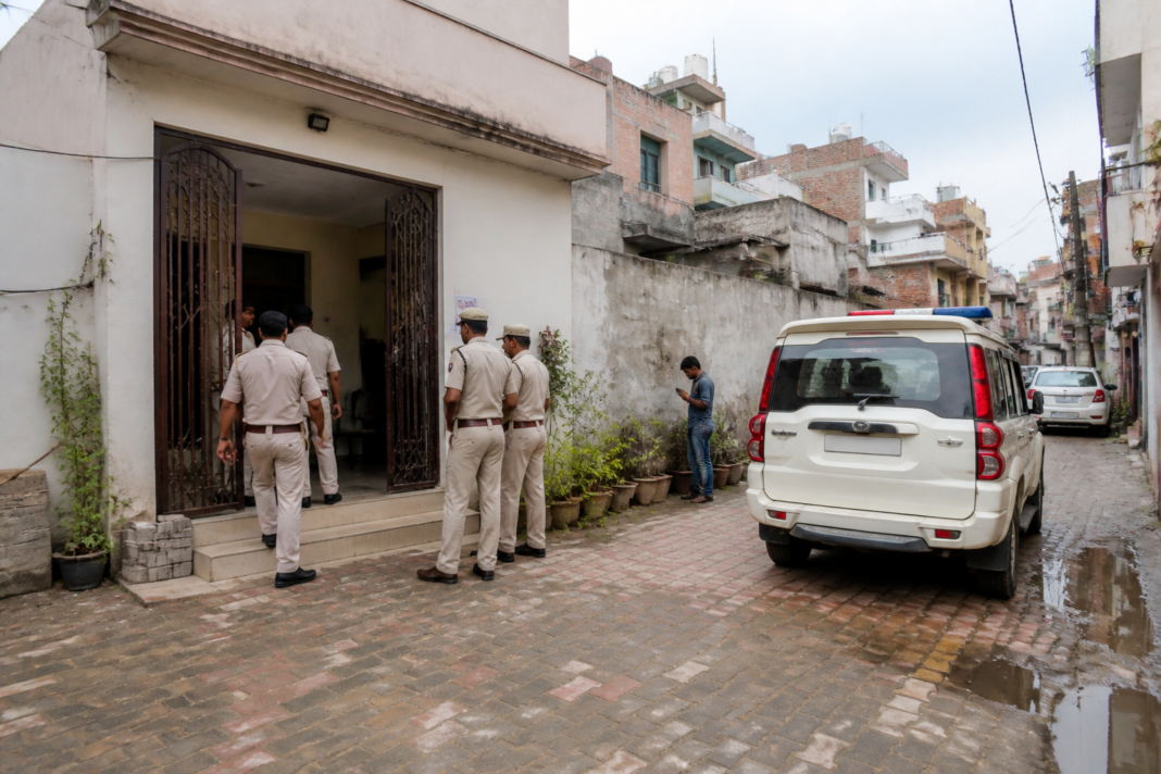Delhi MLA assault case involving a police investigation outside an office in northwest Delhi