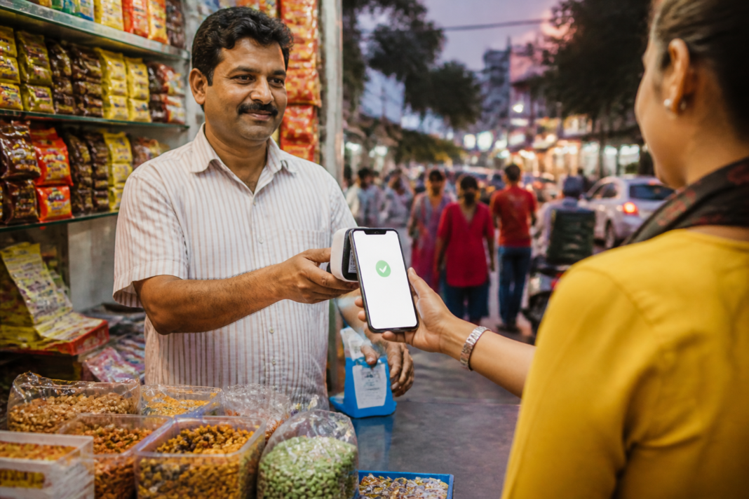 UPI MDR policy explained through a merchant accepting a high-value digital payment in India