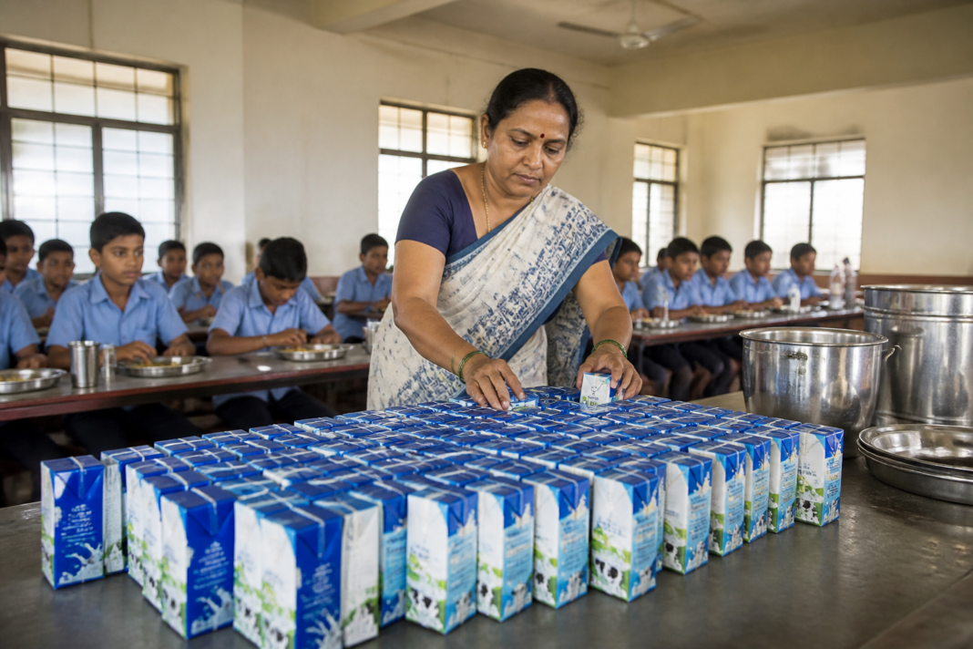 Flavoured milk packs planned for Maharashtra government hostel students