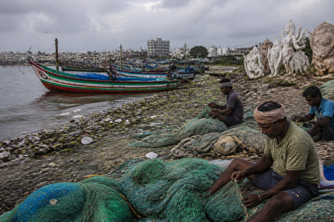 North Chennai idol immersion concerns near the Kasimedu fishing coast