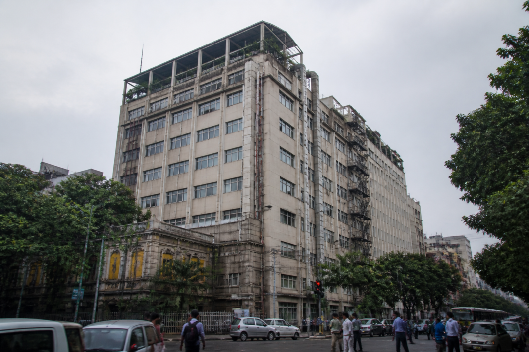 Camac Street fire safety notice dispute involving a commercial building in Kolkata