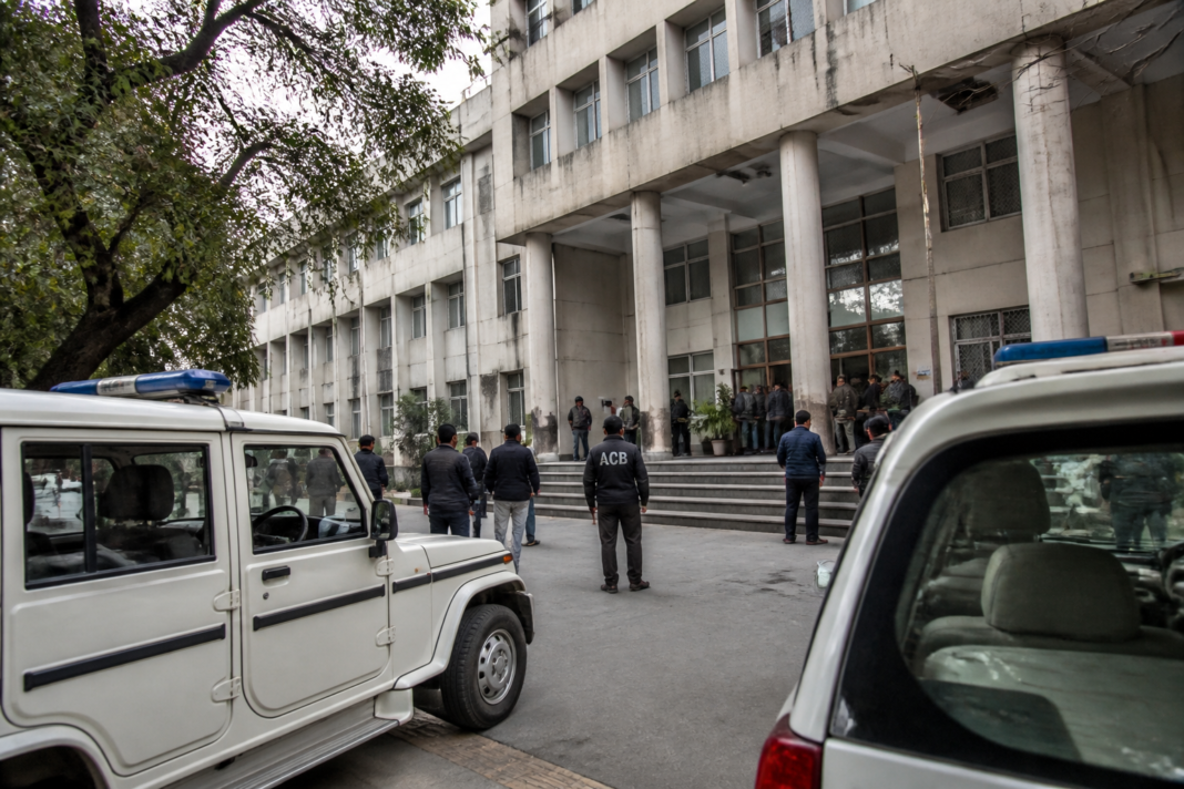 MCD bribery case involving an alleged cash demand for a retired employee’s pension fund in Delhi.