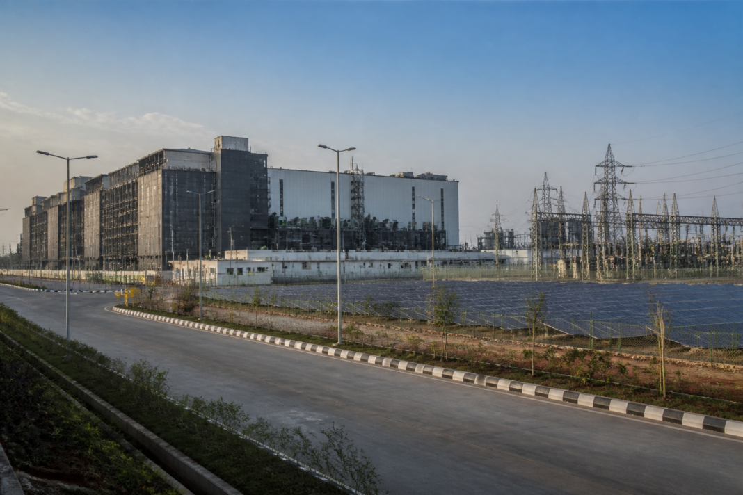 EQT India investment in a large data centre campus with power infrastructure
