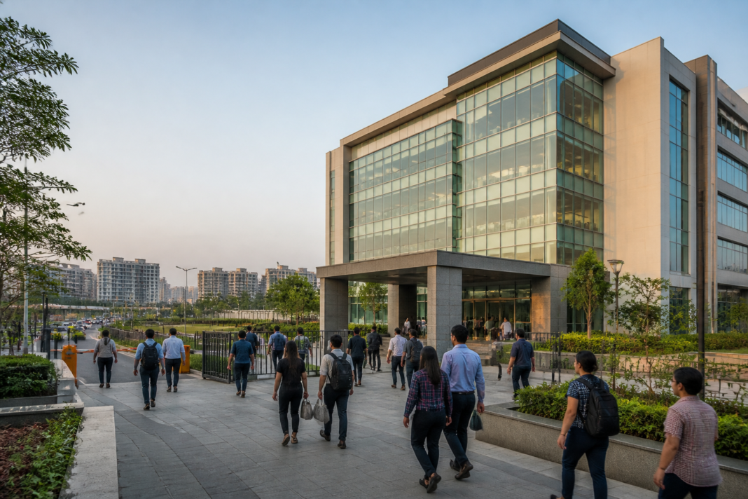Infosys Indore Development Center campus on the Super Corridor