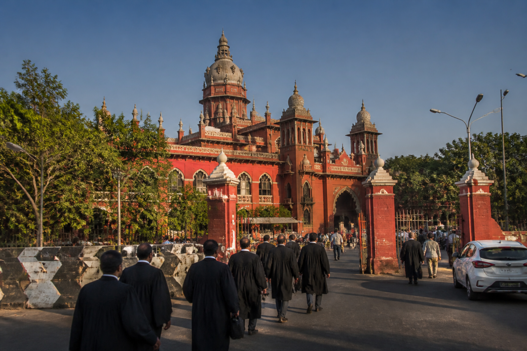 Madras High Court and the Velumani tender case involving municipal road works in Tamil Nadu