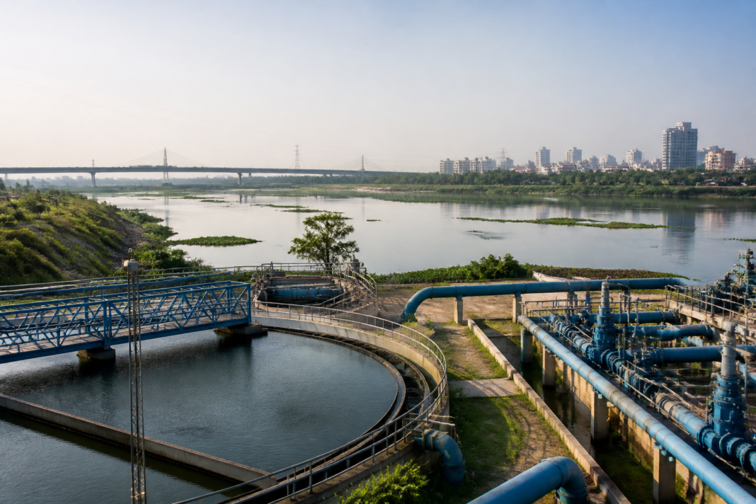 Delhi water security discussions focused on water supply, sewage treatment and Yamuna rejuvenation