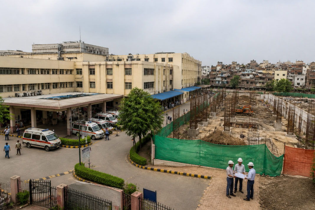 GTB Hospital trauma block planned for expanded emergency and critical care in East Delhi
