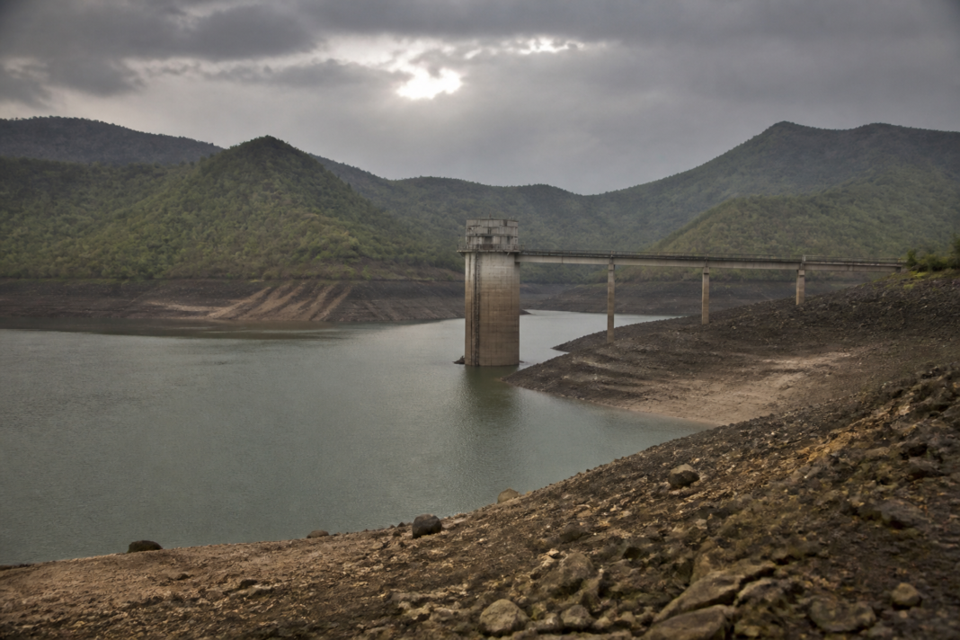 Navi Mumbai water supply depends on storage levels at Morbe Dam during a weak monsoon.