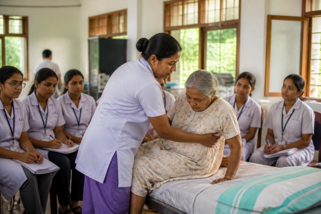 Kerala senior citizen caregiving courses discussed at a government session on elderly care