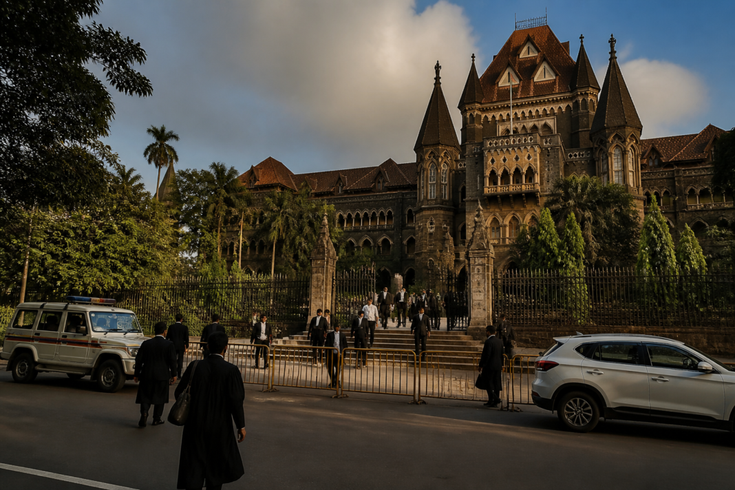Bombay High Court bribe case involving a court building and legal documents