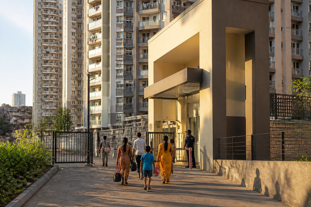 N M Joshi Marg BDD redevelopment buildings prepared for resident handover in Mumbai