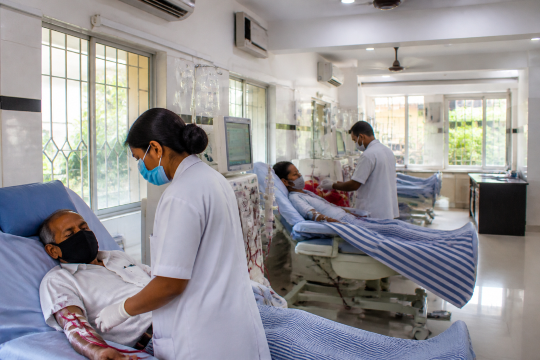 Subsidised dialysis in Kolkata at a south Kolkata day care centre