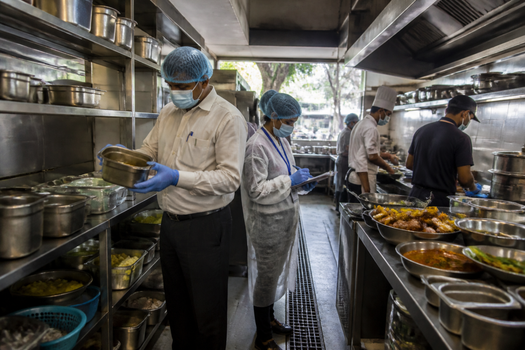 Mumbai food safety crackdown at a Colaba restaurant inspected by the Maharashtra FDA