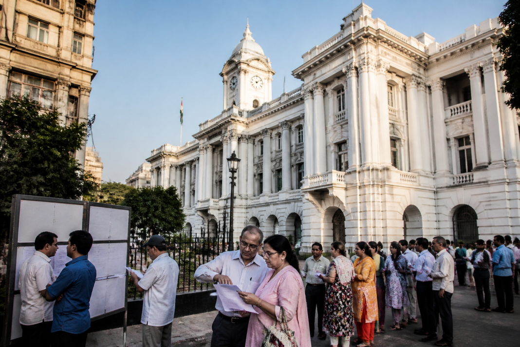 Kolkata municipal election draft reservation covering 209 municipal corporation wards
