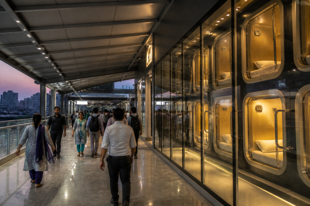 Andheri West pod hotel planned inside Mumbai Metro station premises