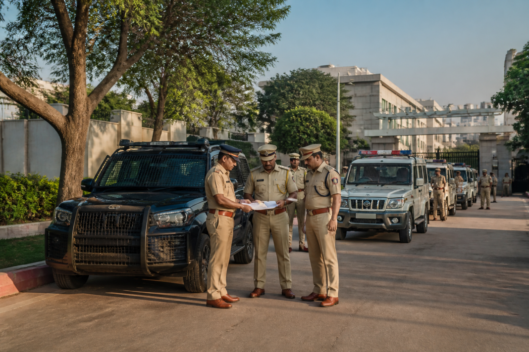 Telangana police restructuring involving personnel and vehicles in Hyderabad