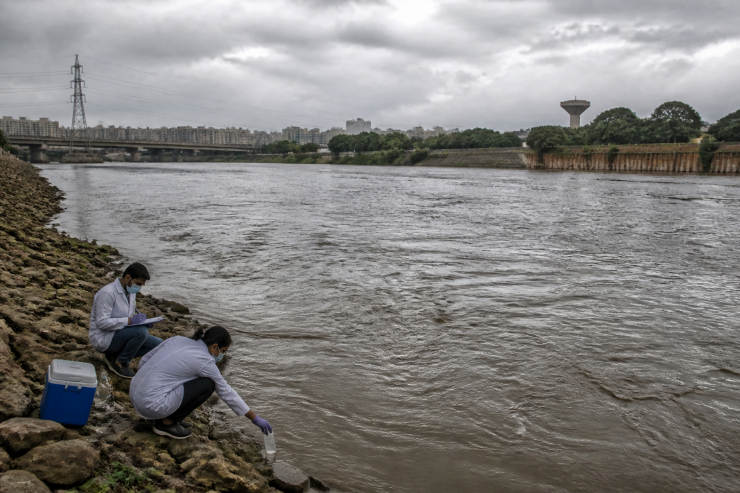 Yamuna pollution monitoring along Delhi’s river stretch during the monsoon