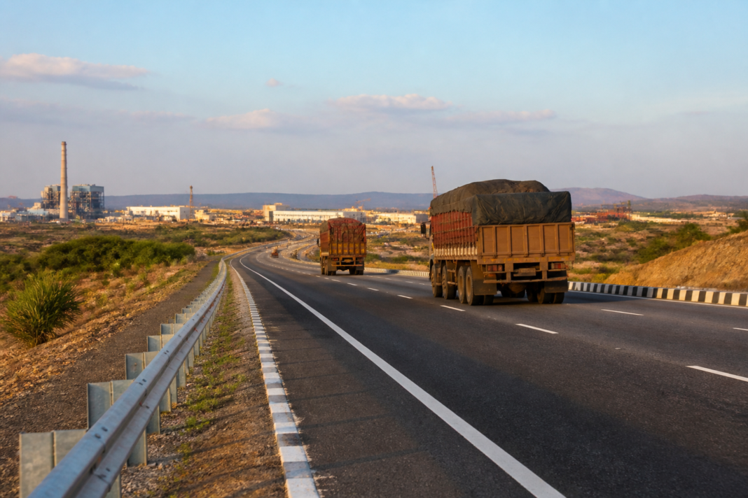 Kopparthy Industrial Area road connectivity project near Kadapa in Andhra Pradesh