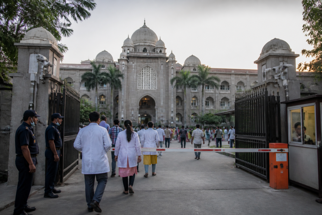 NIMS Hyderabad hospital building linked to the doctors’ strike and security upgrades